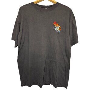 1980 Blitzz Studios Garfield Embroidered T-Shirt, Large Single Stitch Vintage
